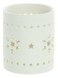 Porcelánový svícen vločka RXL 499