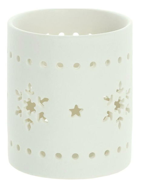 Porcelánový svícen vločka RXL 499