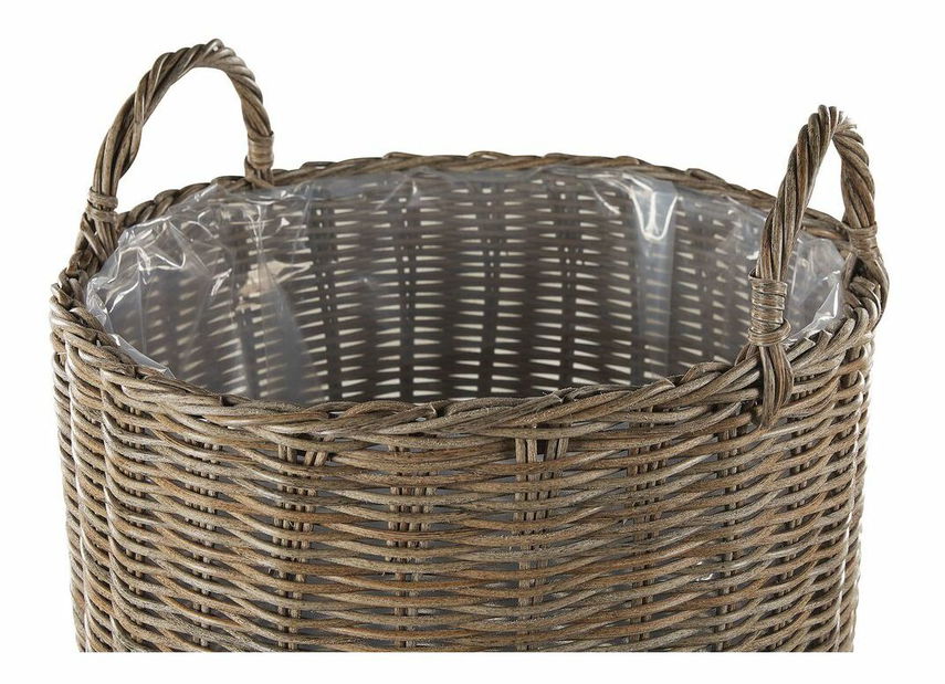 Set 2 ks. květináčů BITLY (béžová)