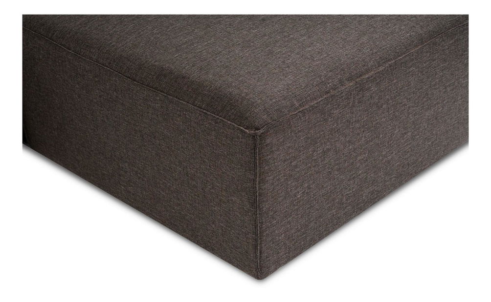 Rohová sedačka Forewona (tmavě hnědá)