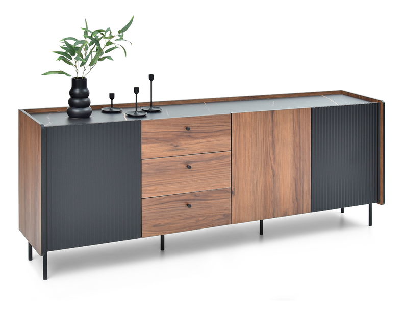 Komoda Protegidas P06 (černá)