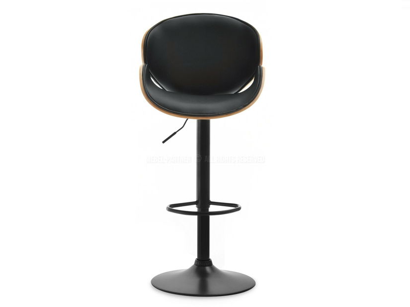 Židle Hope (ořech tmavý + černá)