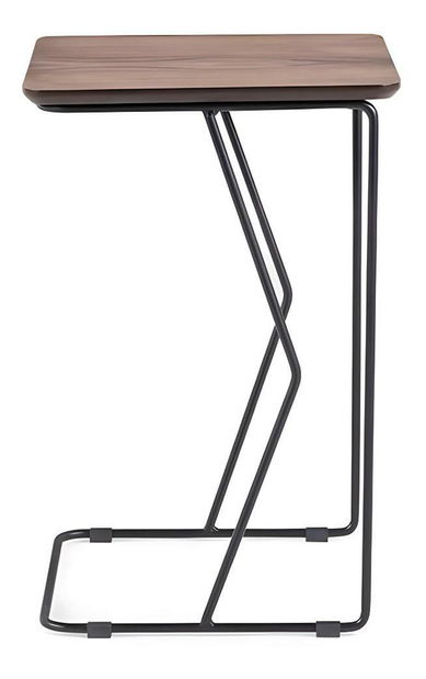 Příruční stolek (3 ks) Rines (ořech)