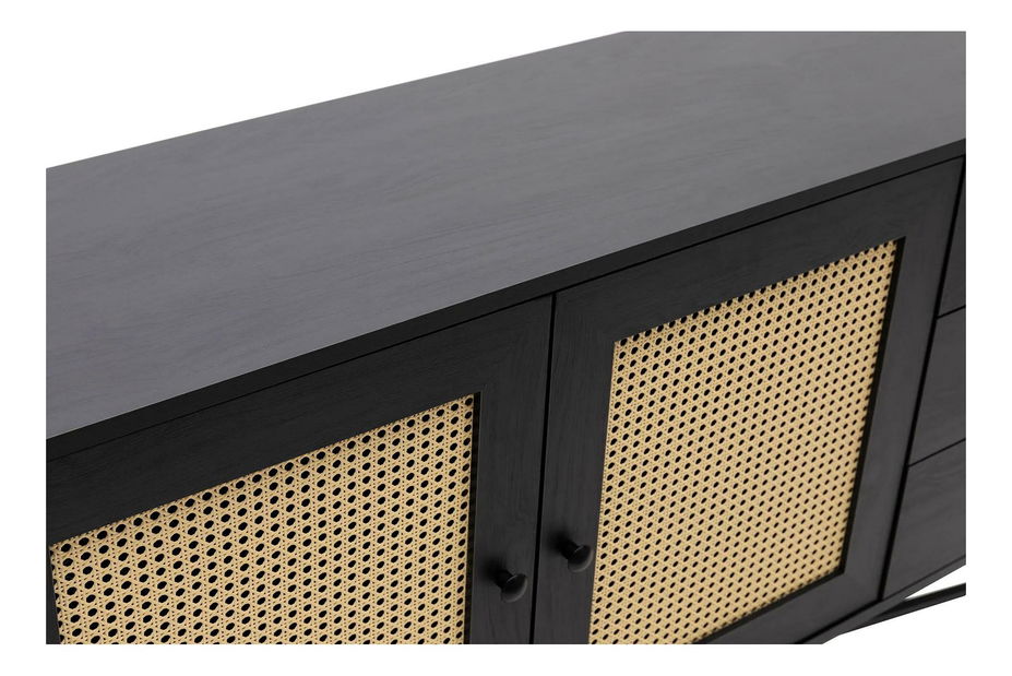 Komoda Vovula 5 (černá)