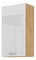 Horní kuchyňská skříňka Arryn 45 G-90 1F (dub artisan + lesk bílý)