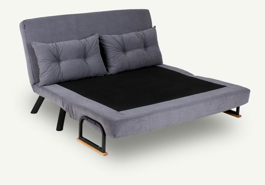 Sedačka futon Sandy (šedá) *bazár *bazar