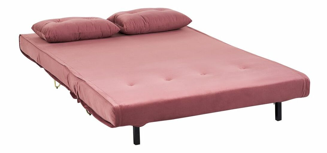 Pohovka dvousedačka Vignette (růžová)