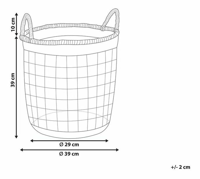 Úložný košík Arvid (béžová)