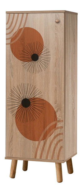 Botník (skříňka na boty) Beside 14 (dub sonoma)