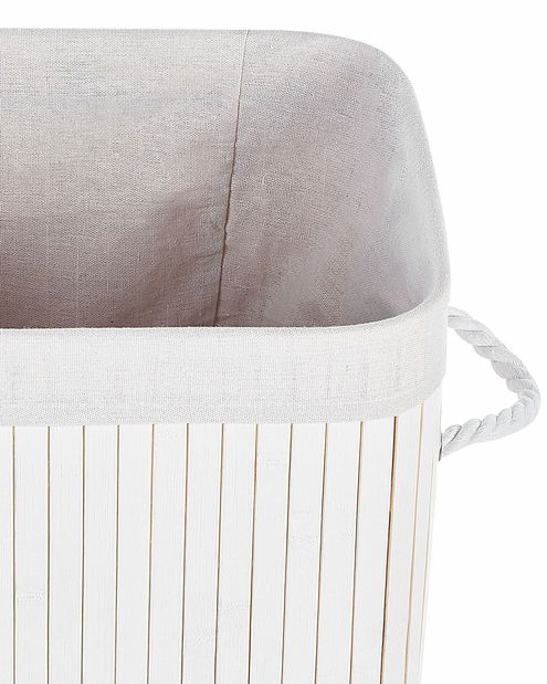 Koš na prádlo Komza (bílá)