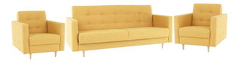 Sedací souprava Armendia (hořčicová)