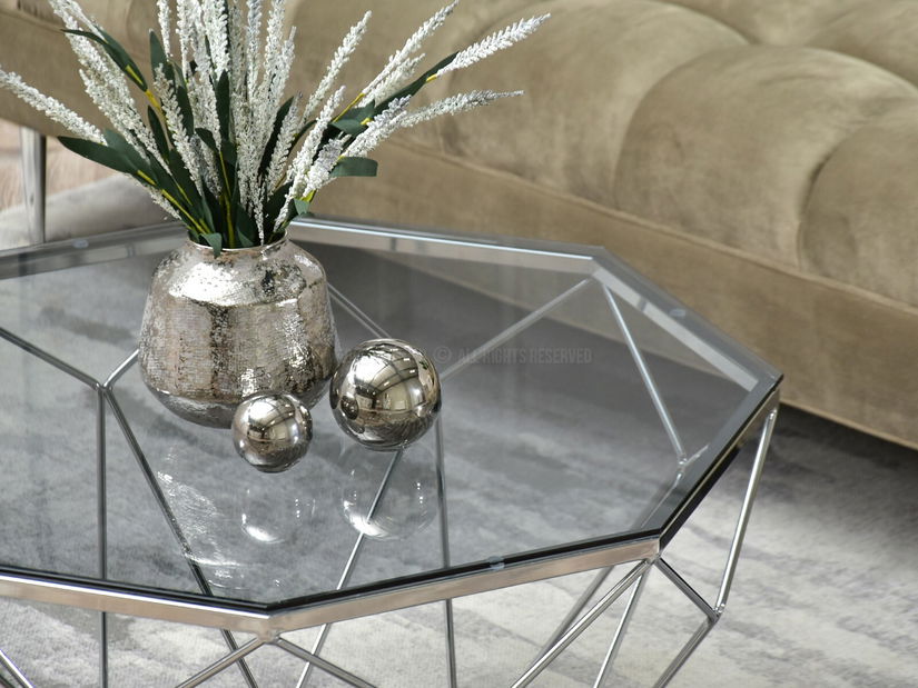 Konferenční stolek Maltez (chromová)