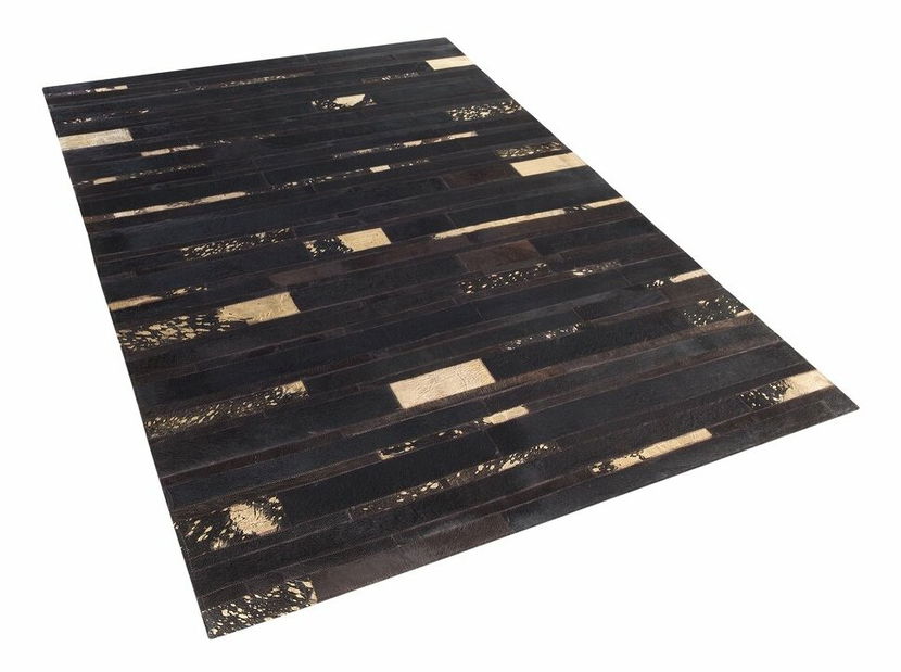 Koberec Avino (tmavě hnědá) (patchwork)
