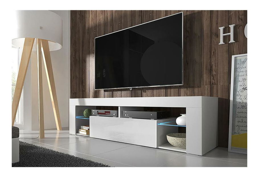 TV skříňka/stolek Bionca (bílá) *výprodej