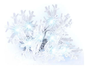 Girlanda s vločkami 10 LED RXL 480