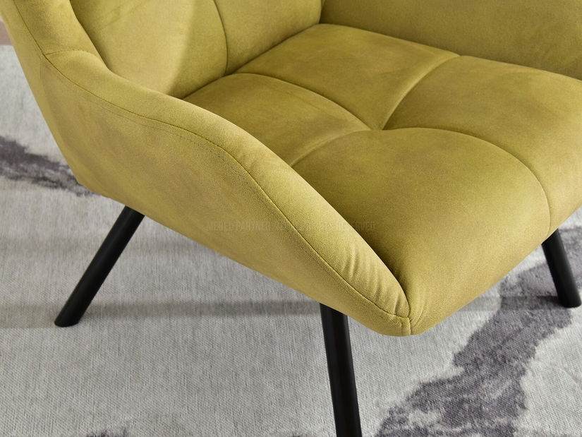 Relaxační křeslo Norweien (černá)