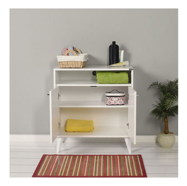 Skříňka Butoti 1 (diamantová bílá)