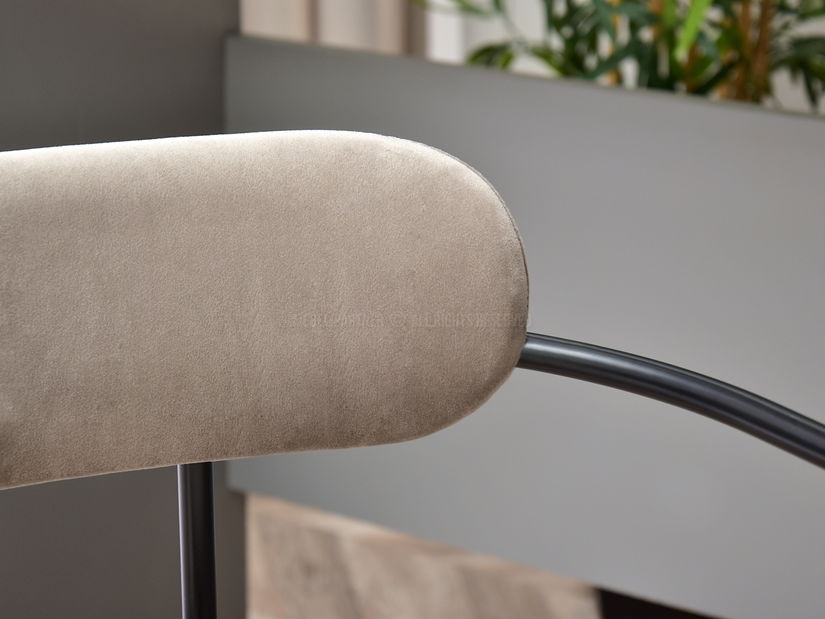 Židle Viola (béžová + černá)