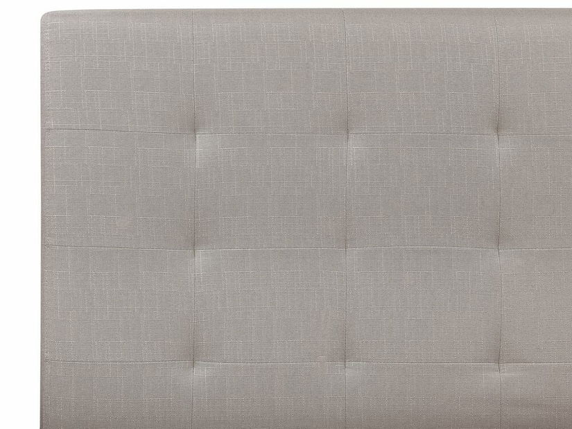 Manželská postel 160 cm ROLLA (s roštem) (světle šedá)