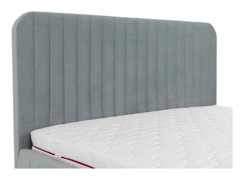 Manželská postel 160 cm Lentoa (béžová) (s roštem) (s úl. prostorem)