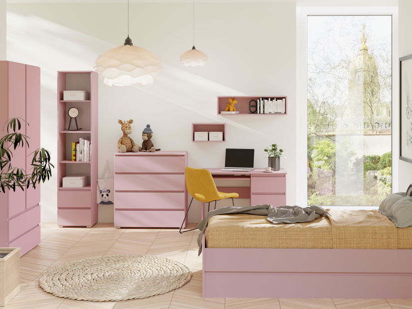 Regál Cortez C 1 (růžová)