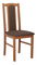 Jídelní židle Dalam VII (olše + hnědá)