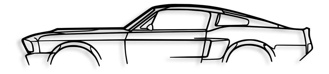 Nástěnná dekorace Gallium