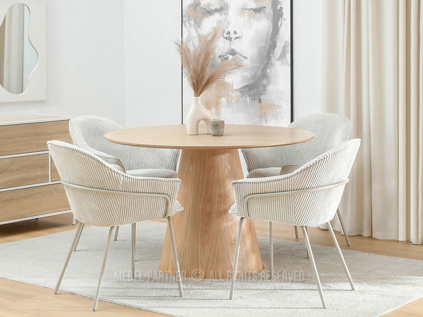 Židle Val (světlobéžová + béžová)