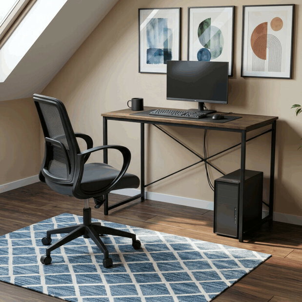 Kancelářská židle Klarok (šedá)