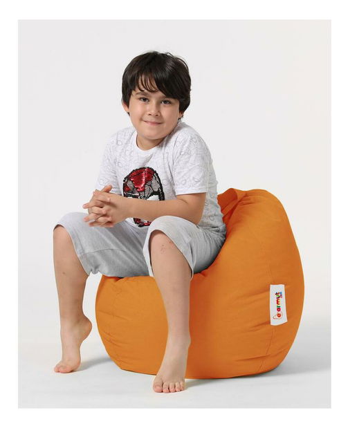 Sedací pytel Parumleo (oranžová)