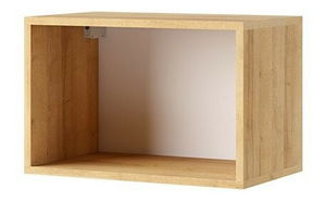 Nástěnná police 50 Brolani BR14 (dub zlatý + bílá)