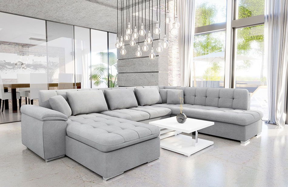 Rohová sedací souprava Talia (rezavá)