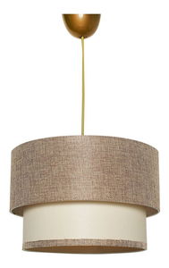 Stropní svítidlo Echoposmo 2 (béžová + krémová)