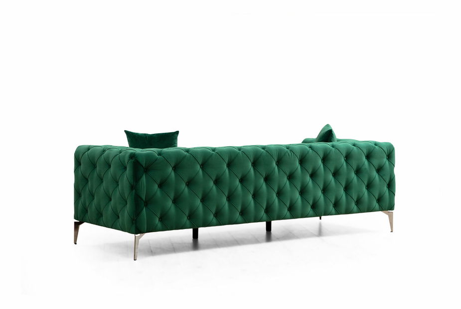 Pohovka trojsed Collo (zelená)