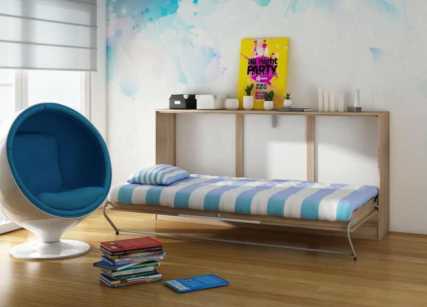 Rozkládací postel Russel (s roštem)