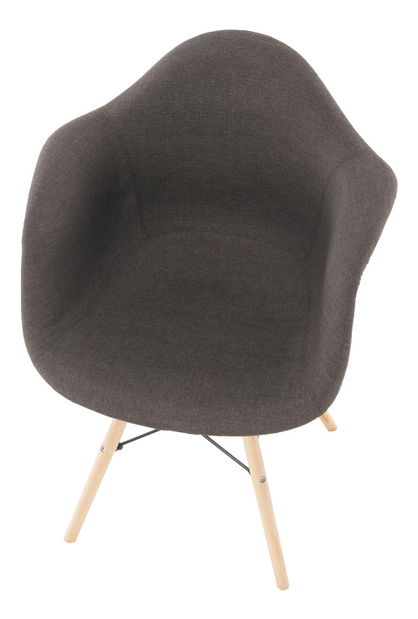 Relaxační křeslo Hazo typ 2 (hnědá + buk)