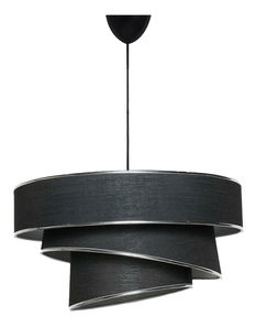 Stropní svítidlo Luxedanto 2 (černá + stříbrná)