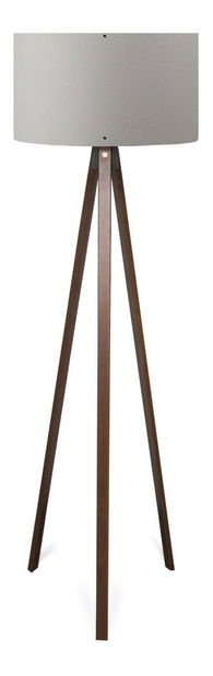 Stojanová lampa Amorekko 3 (šedá + hnědá)