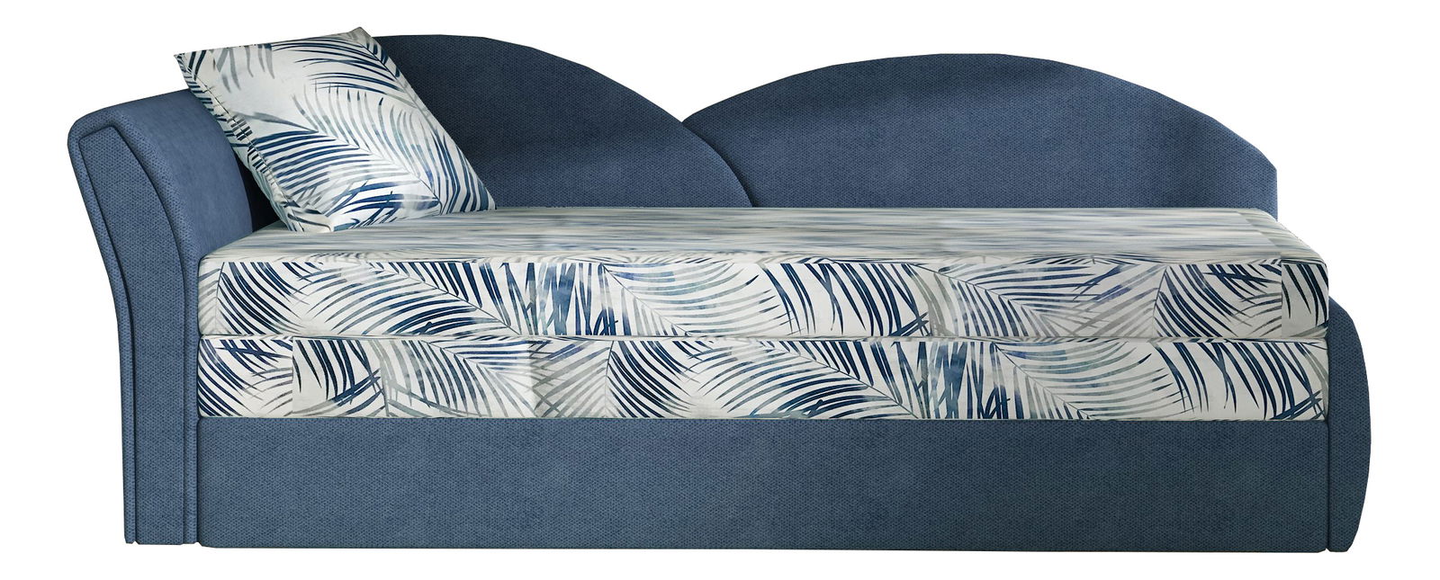 Lenoška Agira 10 (modrá + listy palmy)