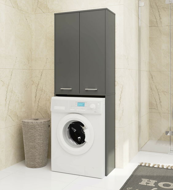 Skříňka nad pračku Fulgor 180 (grafit)