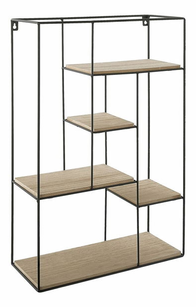 Regál Laura (světlé dřevo)