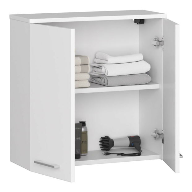 Závěsná koupelnová skříňka Farid TYP5 (bílá)