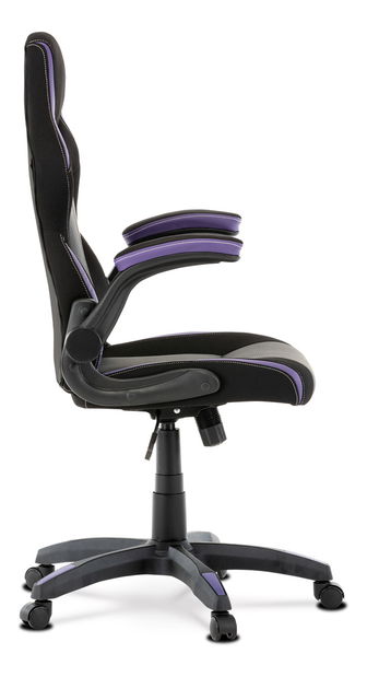 Kancelářské/herní křeslo Yzix-Y352-PUR (černá + fialová)