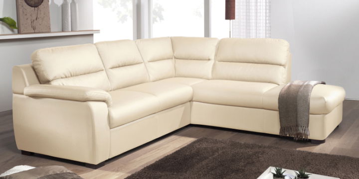 Kožená rohová sedací souprava Alessia 2F OTM (P)