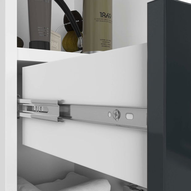 Koupelnová skříňka Farid TYP3 (lesk grafit)