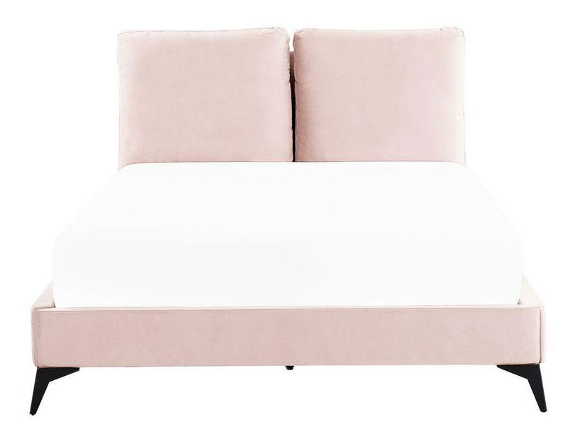 Manželská postel 140 cm Mellody (růžová)