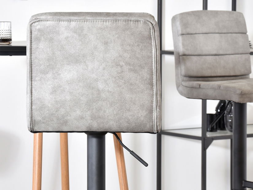 Židle Hanoi (šedá + černá)