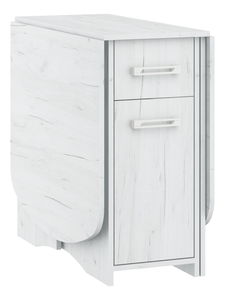 Rozkládací jídelní stůl Elston X (craft bílý) (pro 4 až 6 osob)