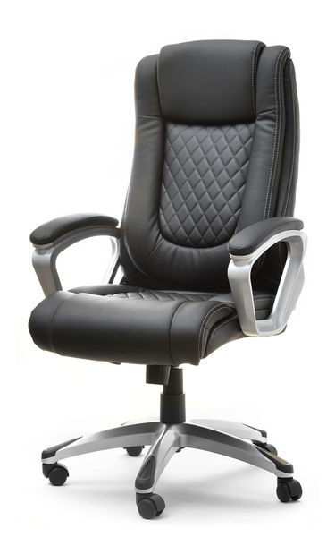 Křeslo Gabby (černá + šedá)