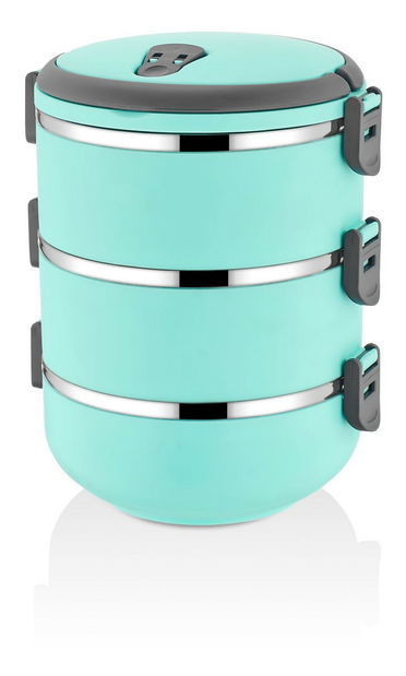 Set obědářů (3 ks.) Patty 3 (tyrkysová)